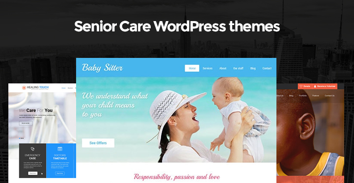 Motywy WordPress dotyczące opieki nad osobami starszymi