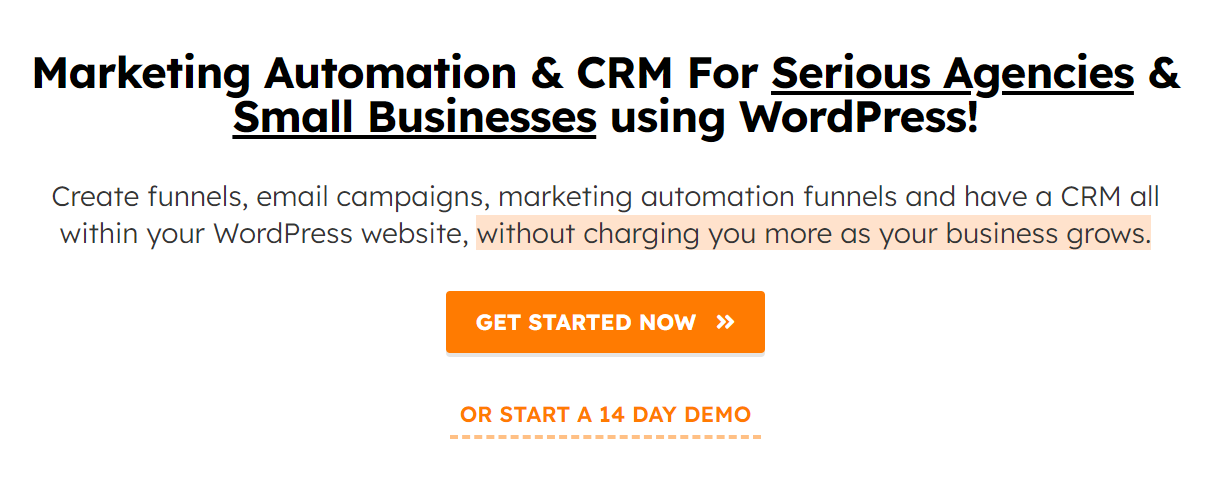 Groundhogg 专为 WordPress 构建,是一款功能强大的开源 CRM 和营销自动化工具,是 WooCommerce 的绝佳伴侣。