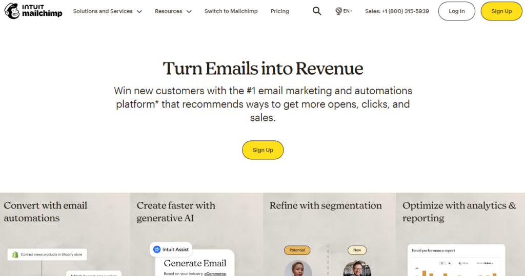 mailchimp - 电子邮件自动回复工具