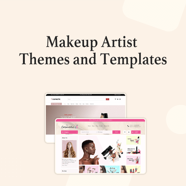 Cele mai bune 9 teme și șabloane pentru artiști de machiaj 1 Makeup Artist Themes and Templates