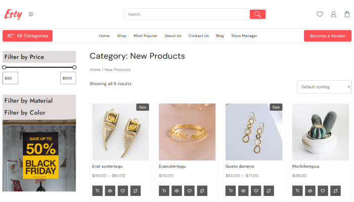 8 meilleurs thèmes et modèles WordPress pour bijouterie 7 New Project 19