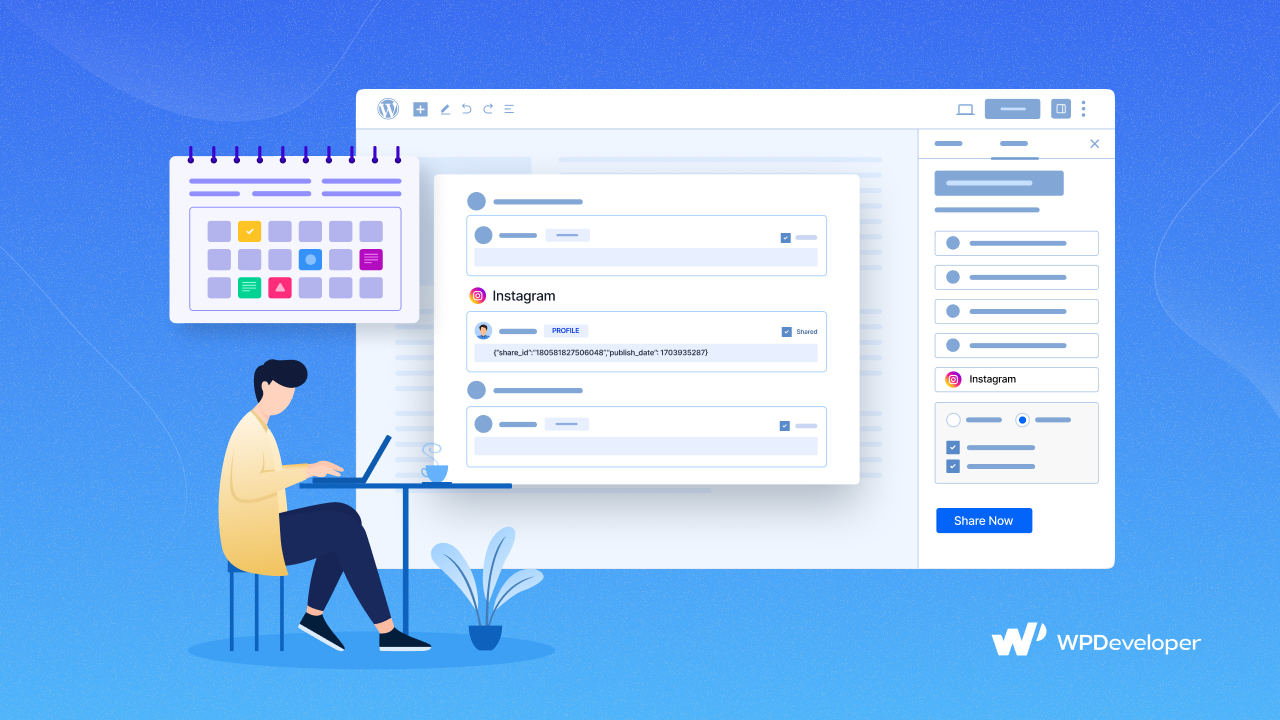 Cara Berbagi Postingan WordPress Secara Otomatis di Instagram How To Auto Share WordPress Posts on Instagram