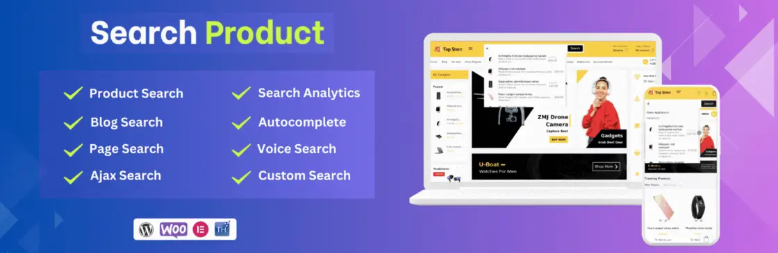 7 cele mai bune pluginuri de căutare WooCommerce Ajax pentru site-ul dvs. 2 advance search 24