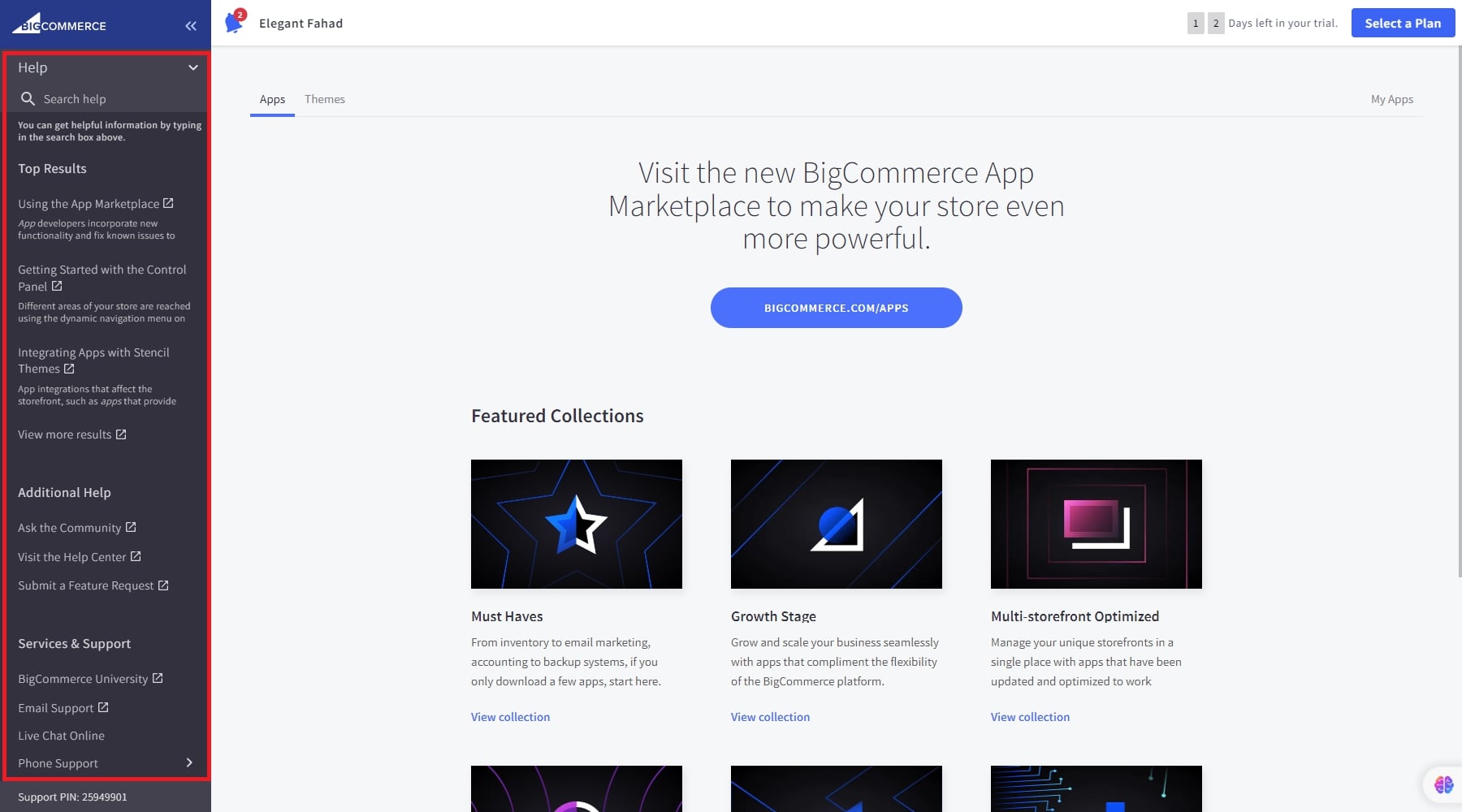 ajutor magazin bigcommerce