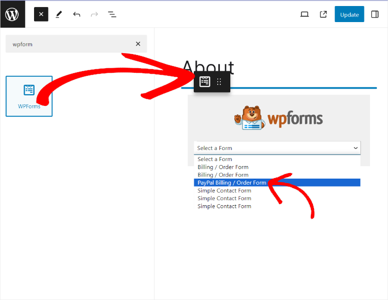 wpforms-select-form-from-block - IsItWP - 無料の WordPress テーマ検出ツール wpforms select form from block