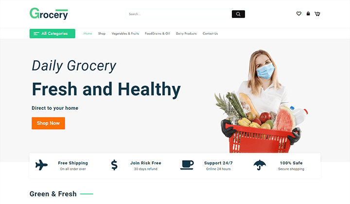 Die 11 besten Website-Vorlagen für Gemischtwarenläden zur Umsatzsteigerung 2024 2 Shop Mania offers the best general store website templates that help you boot sales.