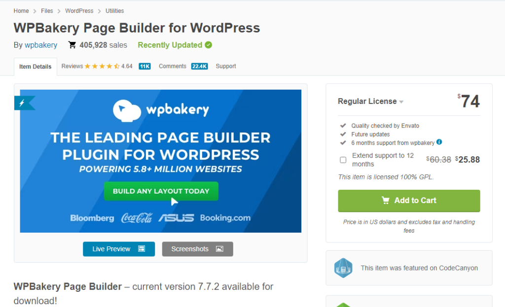 WPBakery Page Builder - alternative Elementor