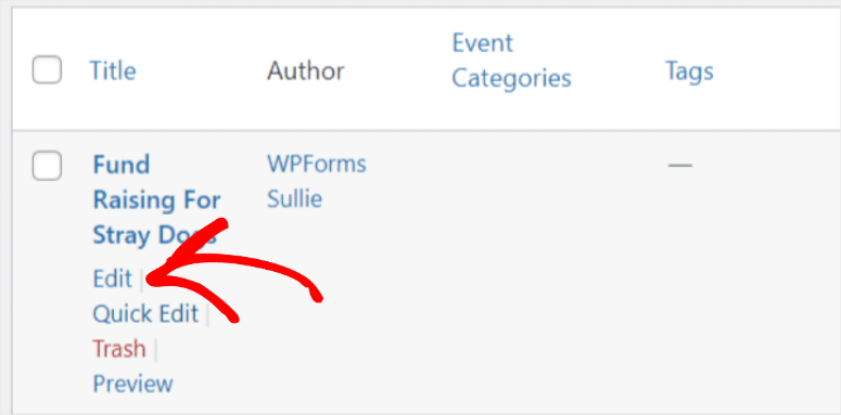 the-events-calendar-edit-pending-event - IsItWP - 免费 WordPress 主题检测器 the events calendar edit pending event