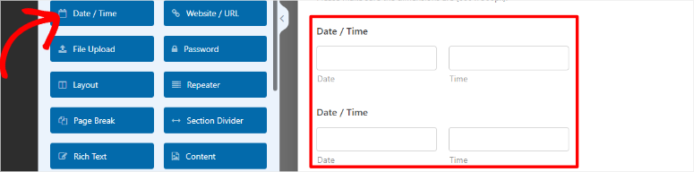 wpforms-add-date-field - IsItWP - 免费 WordPress 主题检测器 wpforms add date field