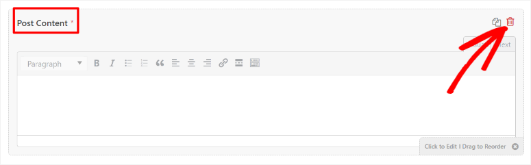 wpforms-delete-post-content-field - IsItWP - 免费 WordPress 主题检测器 wpforms delete post content field
