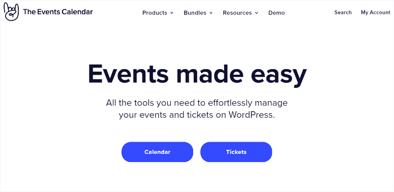 the-event-calendar-homepage - IsItWP - 免费 WordPress 主题检测器 the event calendar homepage