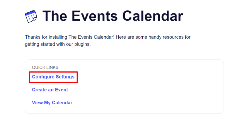 the-events-calendar-configure-settings - IsItWP - 免费 WordPress 主题检测器 the events calendar configure settings