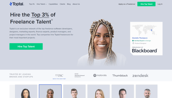 Cele mai bune 11 site-uri freelancing pentru 2024: un ghid cuprinzător 5 Toptal 1