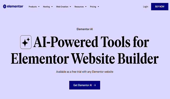 เครื่องมือสร้างเว็บไซต์อีคอมเมิร์ซ 6+ AI: การสร้างร้านค้าออนไลน์ที่ง่ายดาย 6 elementor ai 3265