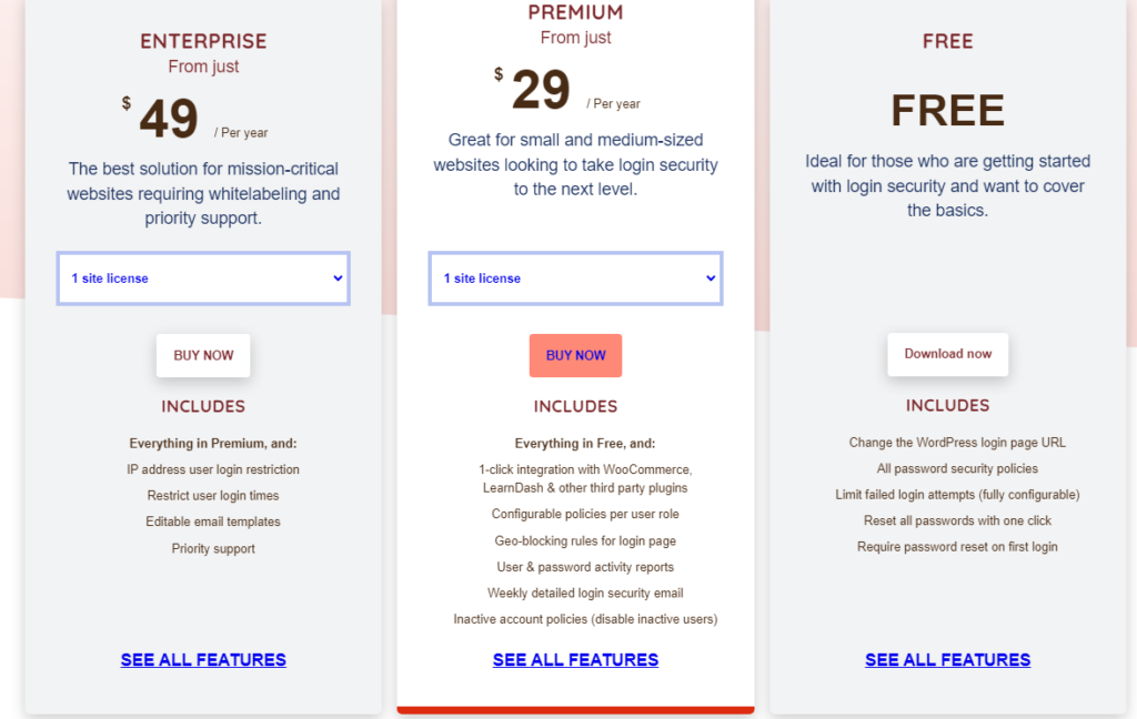 melapress-الأمن-البرنامج المساعد التسعير
