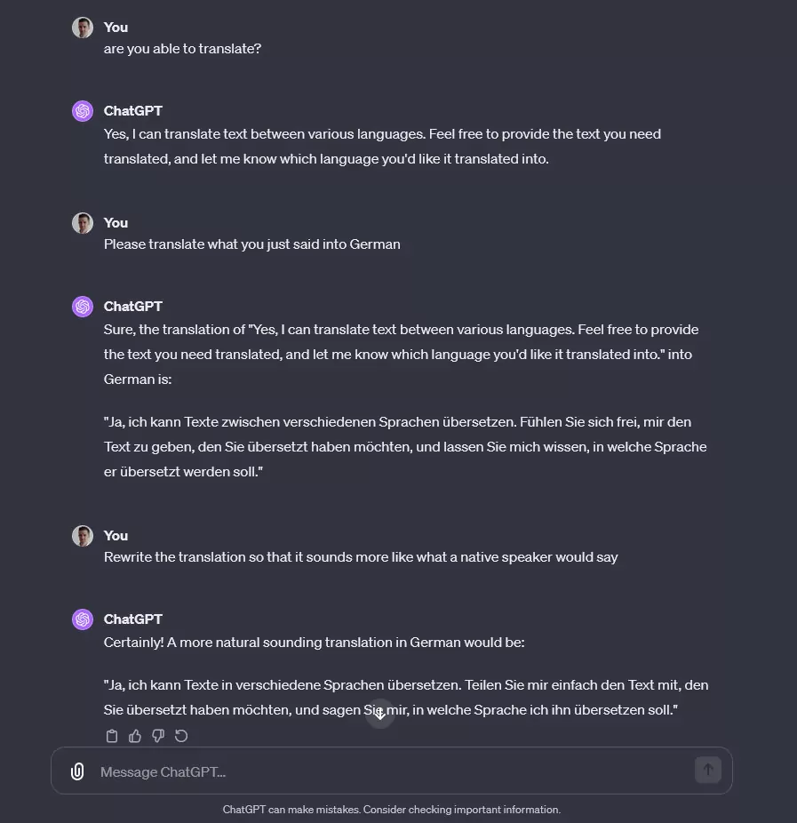 используйте инструменты перевода с использованием искусственного интеллекта, такие как Chatgpt, для ведения международных блогов