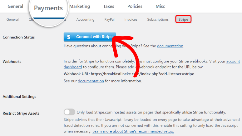 edd-connect-stripe - IsItWP - Detector de tema WordPress gratuito edd connect stripe