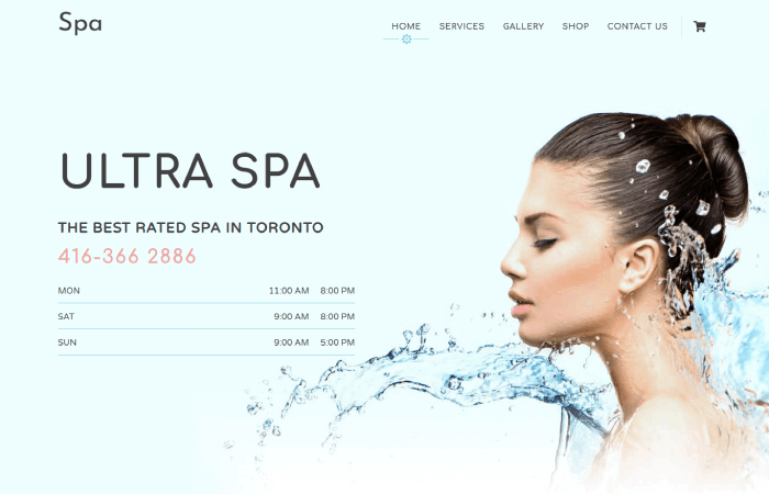 14 melhores modelos de sites de cuidados com a pele e cuidados pessoais 8 Ultra 1