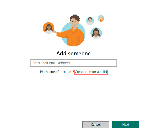 Como bloquear um site no Google Chrome? 6 maneiras rápidas 11 Creating Child's Microsoft Account