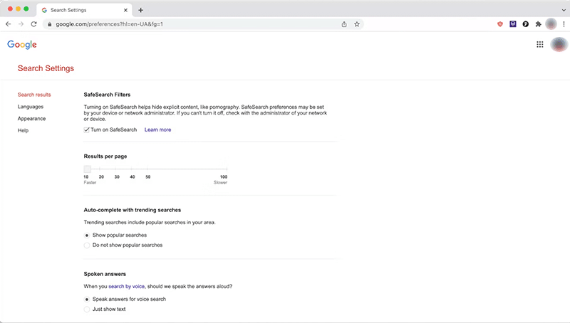 Como bloquear um site no Google Chrome? 6 maneiras rápidas 13 Blocking a website on Google Chrome using its Safe Search Feature