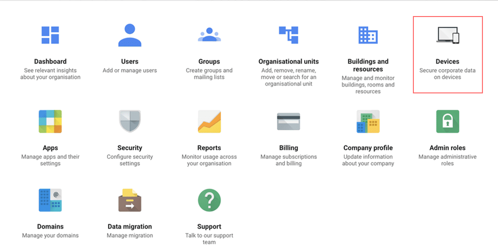 Como bloquear um site no Google Chrome? 6 maneiras rápidas 14 Google Admin Dashboard