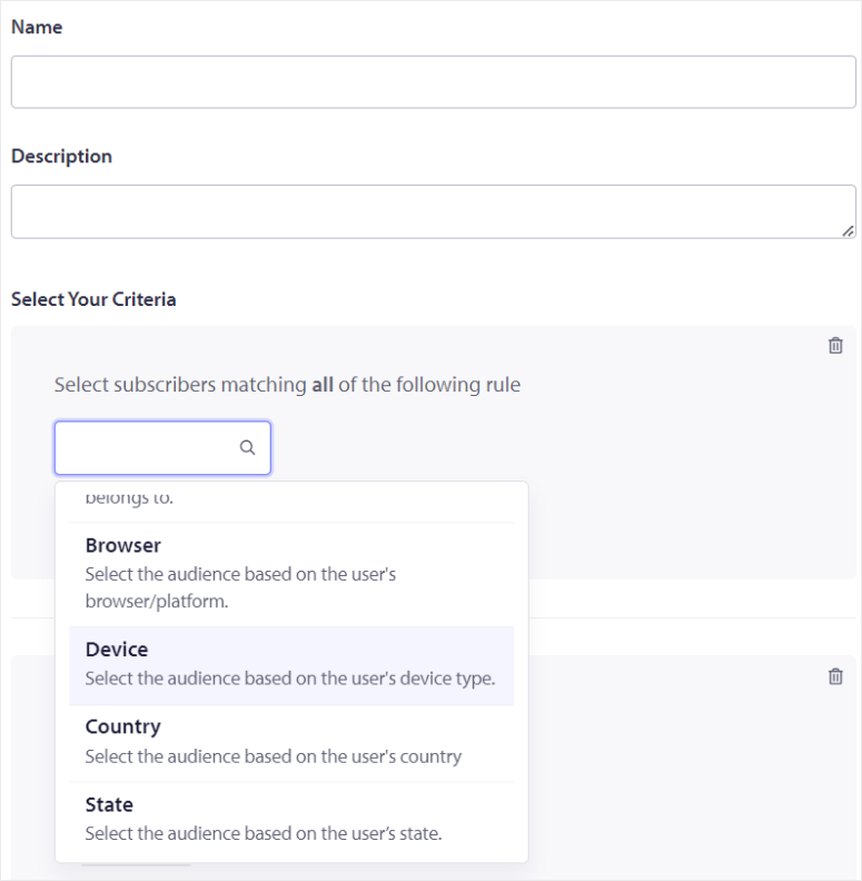 pushengage-customize-audience-group - IsItWP - Detektor Tema WordPress Gratis pushengage customize audience group