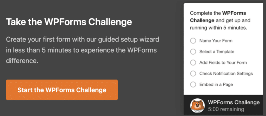 Wyzwanie WPForms - WPForms The WPForms Challenge