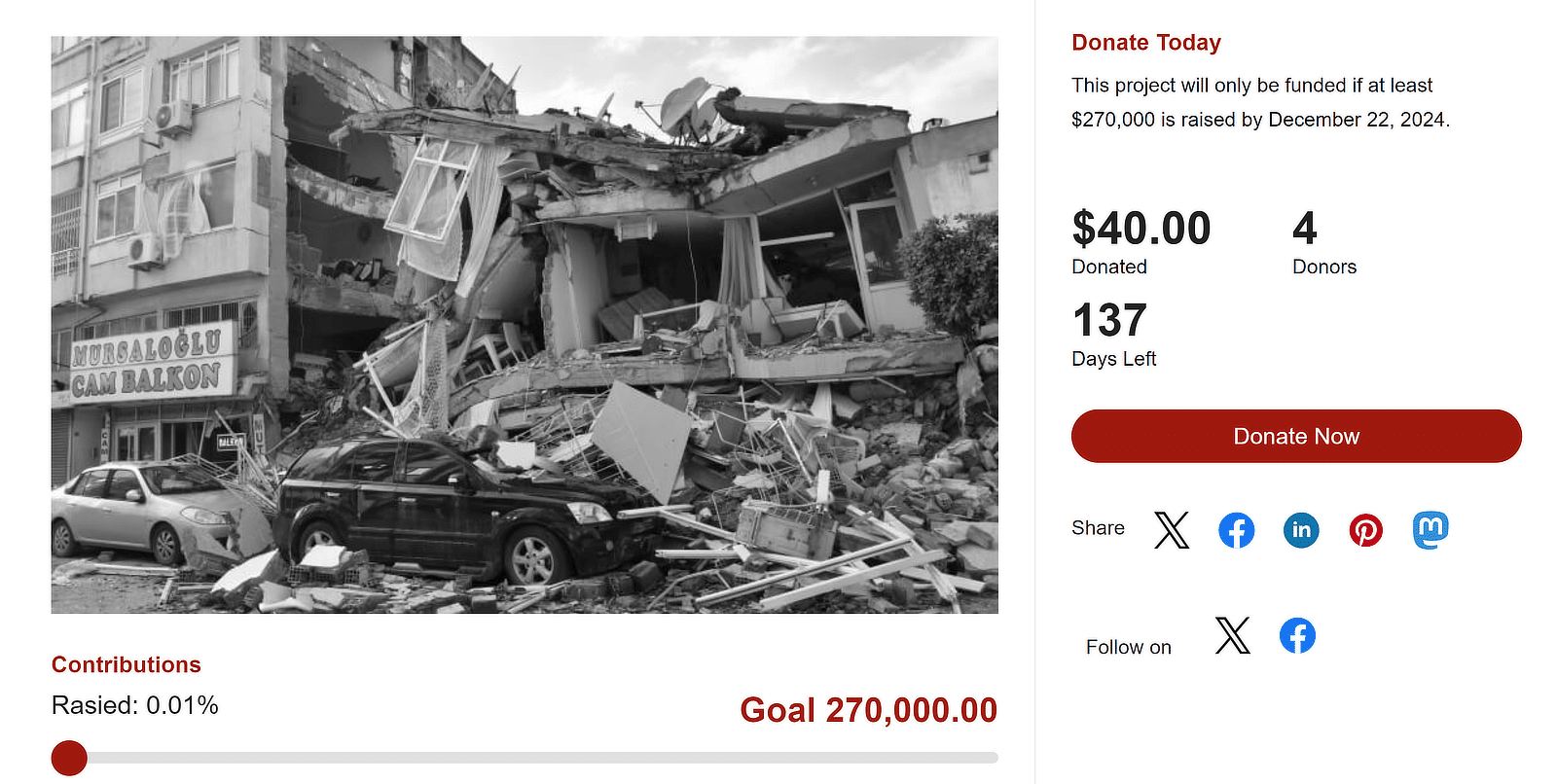Campanha de caridade WP - WPForms WP Charitable campaign
