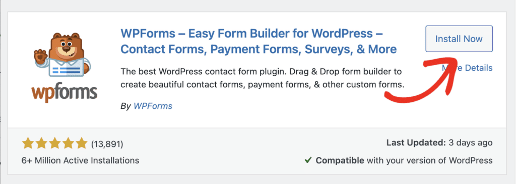 تثبيت wpforms-lite - WPForms
