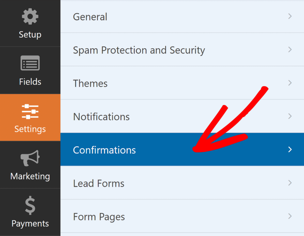 Confirmări de formulare - WPForms form confirmations