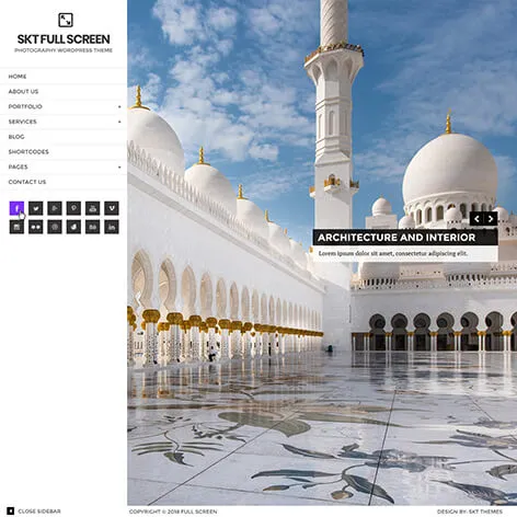 Full Screen Pro – Vollbild-WordPress-Theme