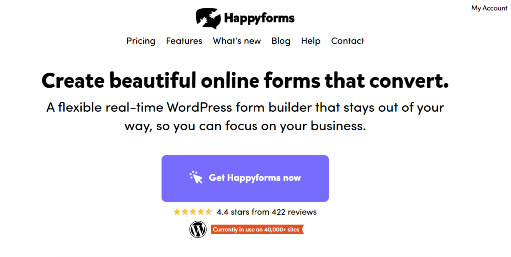Happyforms - بدائل WPForms