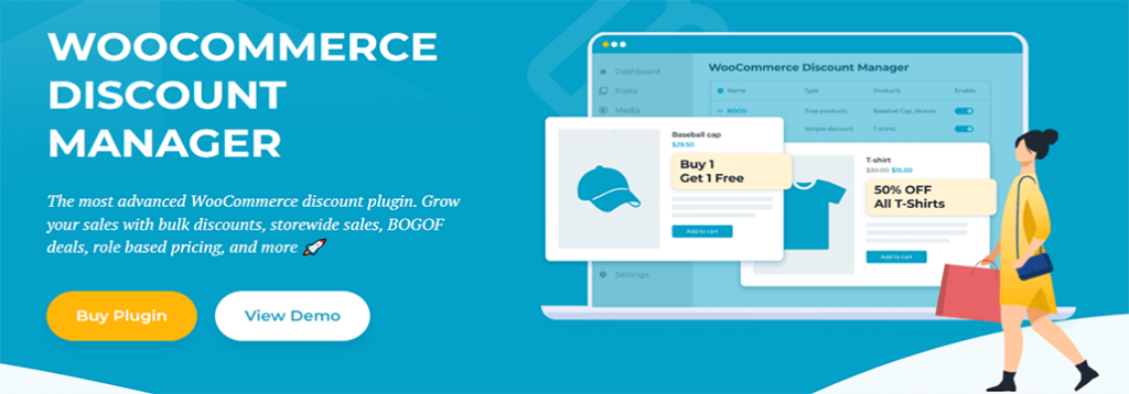 30+ ต้องมีปลั๊กอิน WooCommerce 2024 11 woo discount manager 11