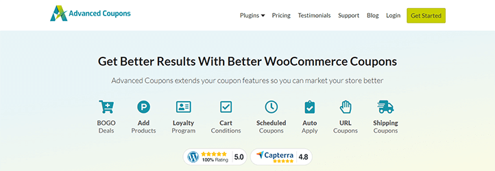 30+ ต้องมีปลั๊กอิน WooCommerce 2024 35 Advanced Coupons
