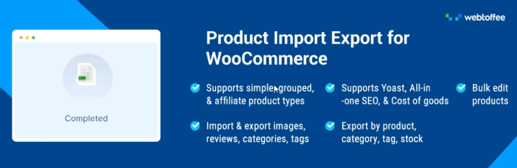 30+ ต้องมีปลั๊กอิน WooCommerce 2024 13 product import export for woo 12