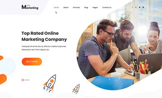 WordPress-Theme für digitale Agenturen