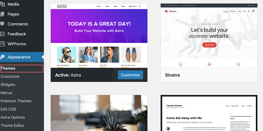 Cara Mengganti Font Di WordPress 2024 (CEPAT & Mudah!) 3 Opening Theme Customiser