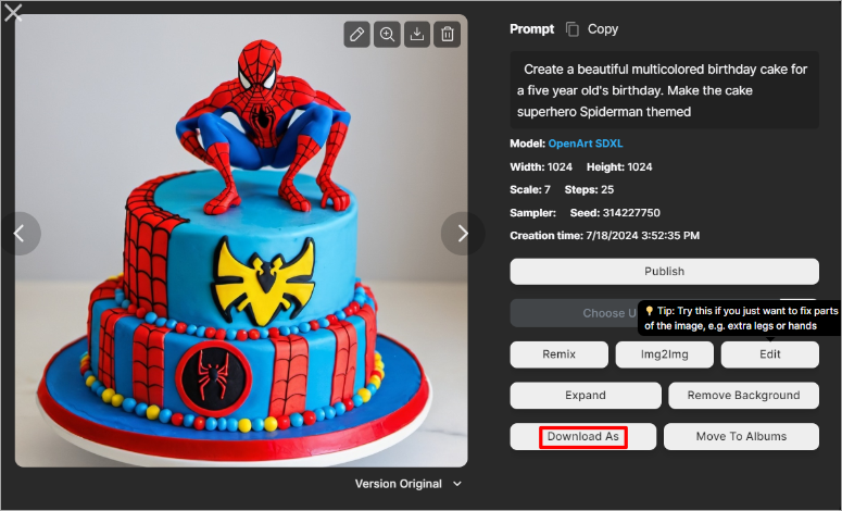 openart-download-ai-image - IsItWP - Detektor Tema WordPress Gratis openart download ai image