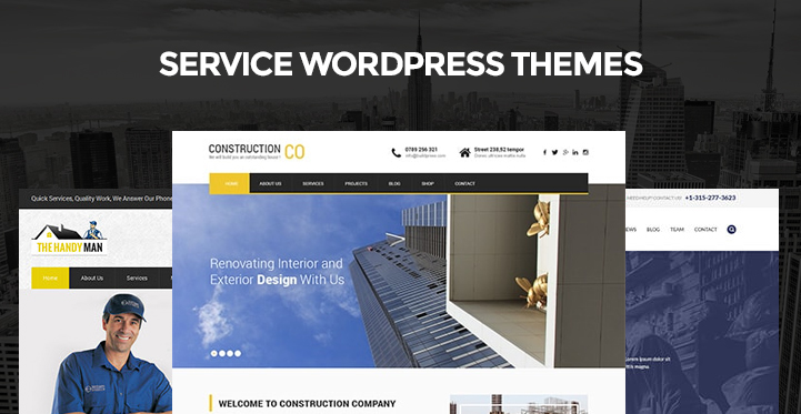 Temas WordPress de serviços empresariais