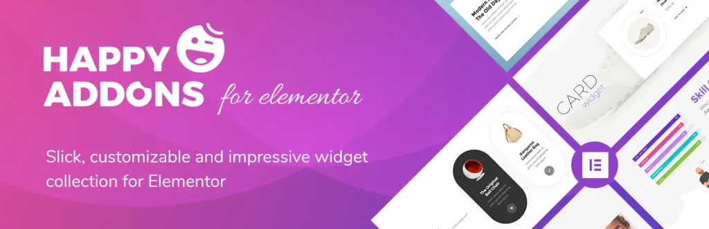 สุดยอด Elementor Addons สำหรับเว็บไซต์ WooCommerce 1 Happy Addons is a popular Elementor addon for WooCommerce that enhances shopping experience.