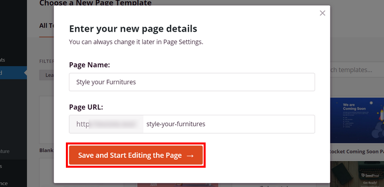 назовите свою страницу — IsItWP — бесплатный детектор тем WordPress name-your-page