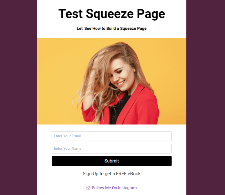 test-squeeze-page — IsItWP — бесплатный детектор тем WordPress test squeeze page