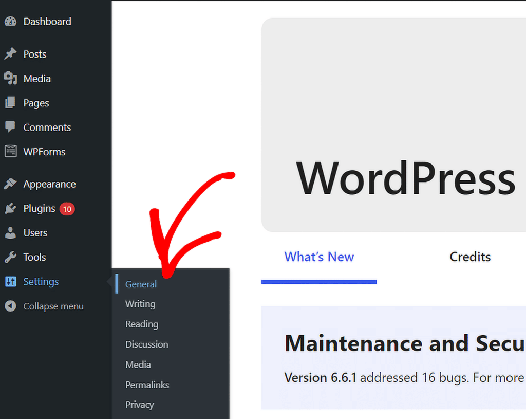 Pengaturan WordPress - WPForms wordpress settings