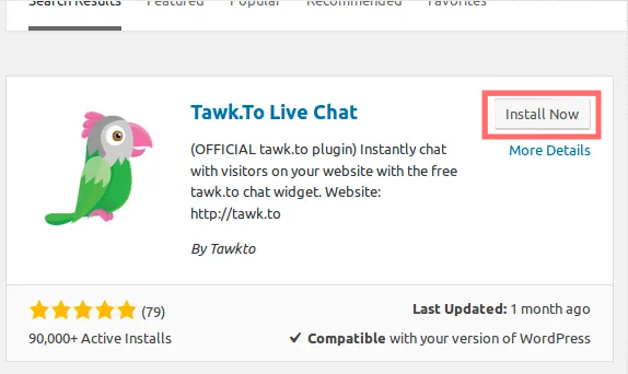 كيفية إضافة Chatbot إلى موقع WordPress (مجاني) 18 Installing Tawk.to