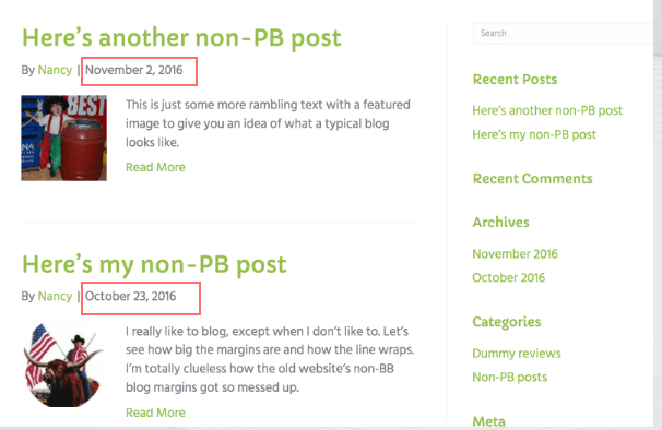 Como reordenar suas postagens do WordPress usando arrastar e soltar? 3 change their publication date to older dates od a post