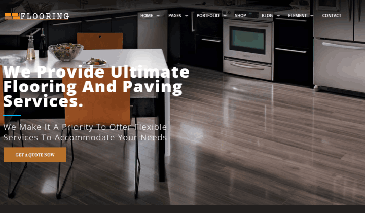 7 najlepszych motywów WordPress do podłóg i płytek 7 Flooring