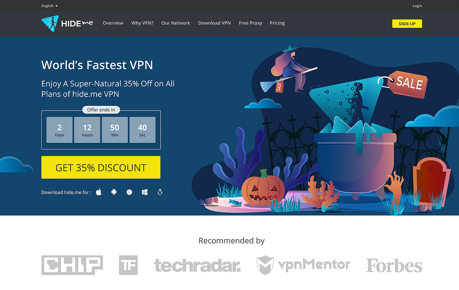 ハロウィンランディングページ - WPForms halloween landing page