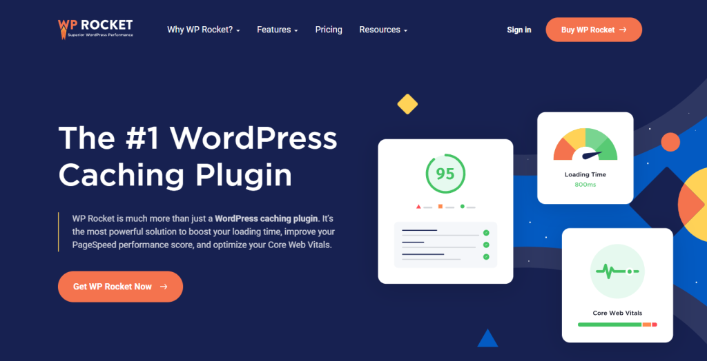 WordPress ウェブサイトに最適なコード最適化プラグイン 6 選 4 WP Rocket