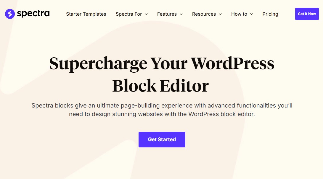 Spectra – WordPress Gutenberg ブロック