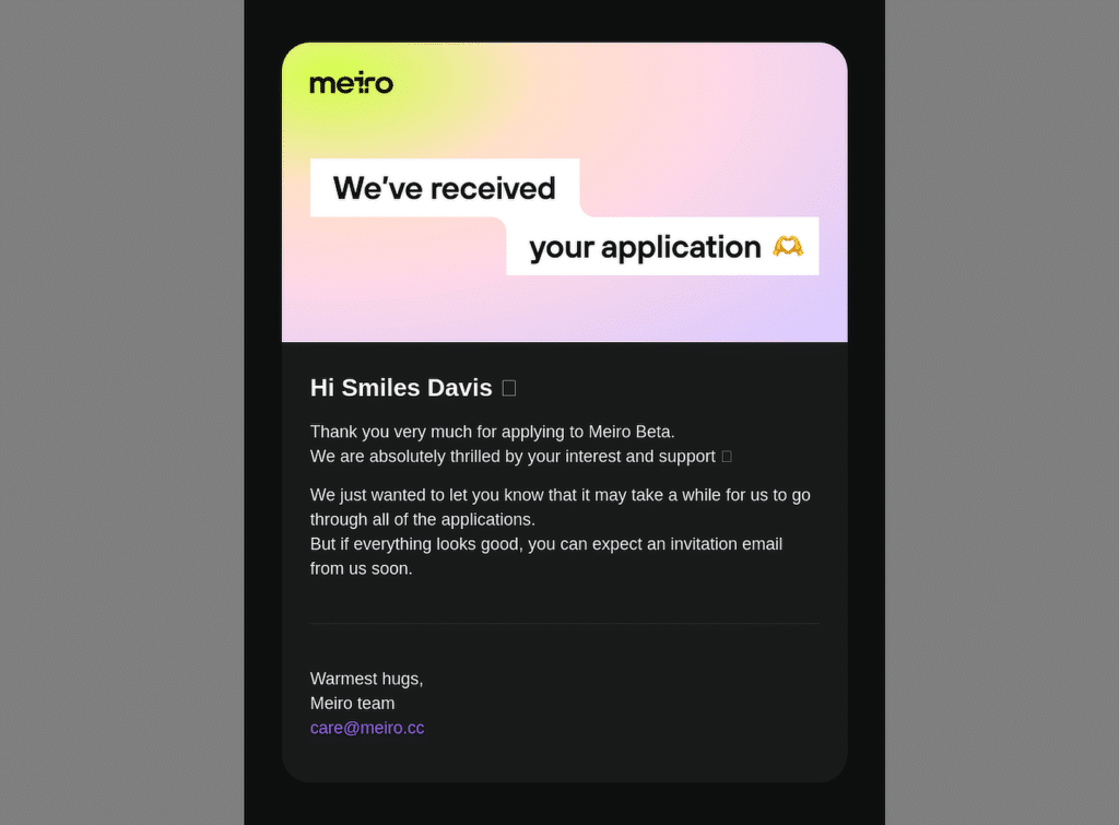 Meiro E-Mail-Benachrichtigung – WPForms meiro email notification